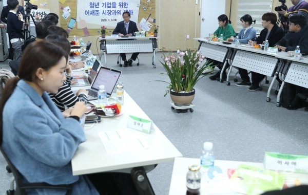 이재준 시장 ‘28청년창업소’ 방문... 청년 창업가들과 꿈을 나누다