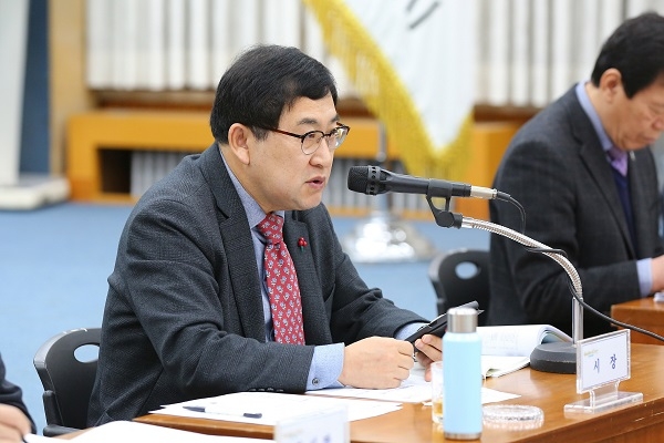 새해 첫 확대간부회의.