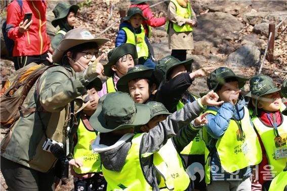 지리산국립공원 맹세이골 숲학교(2019) @ 지리산국립공원 경남사무소 제공