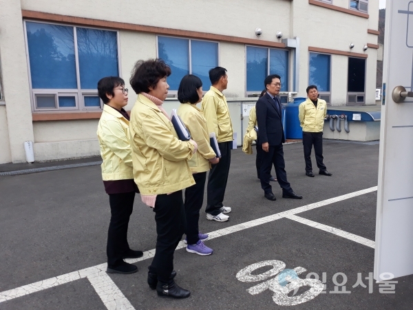 신종코로나바이러스 의령군보건소 선별진료소 운영점검 @ 의령군 제공