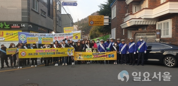 구암초 어린이 캠페인단 활동 전경 @ 창원시 제공
