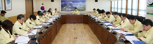 전남교육청 신종 코로나바이러스 예방 특별대책회의