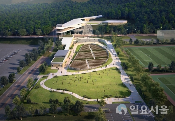 파주장단콩웰빙마루 조성사업 조감도