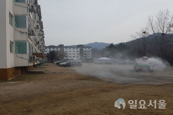 군부대 방역 사진-( 6군단 제공)
