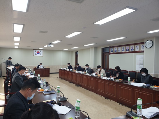 함평군, 농업산학협동심의회 개최 현장