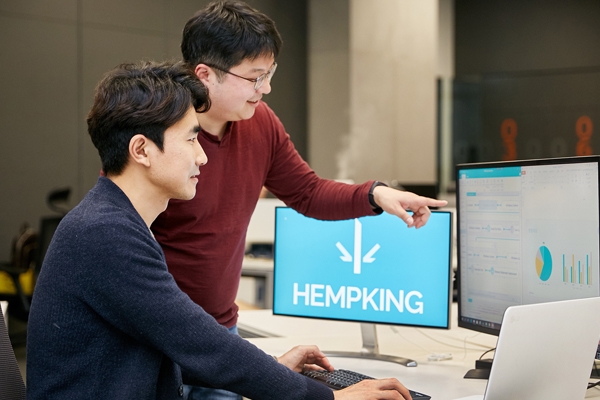 LG CNS의 사내 벤처로 성장한 ‘햄프킹’은 국내 최대 관세법인 ‘세인’과 통관 자동화 사업을 수행 중이다. [LGCNS]