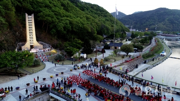 의령 홍의장군축제 취소 지난해 행사사진 @ 의령군 제공