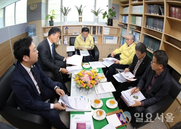 함안군은 지난 10일 오전 11시 도의원을 초청해 이곳에서 티타임 겸 간담회를 가지기도 했다. @ 함안군 제공