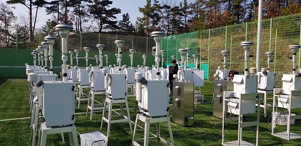 미세먼지측정기 등가성 평가.