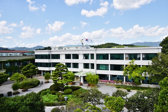 전남 담양군청의 전경