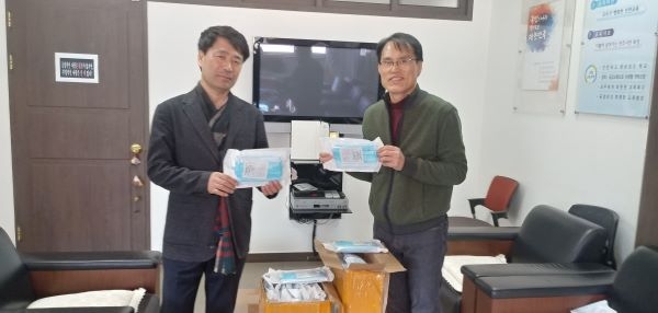 마스크로 한·중 우정의 친선교류