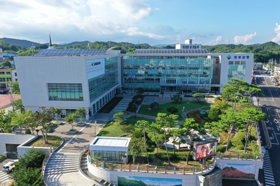 전남 보성군청 전경