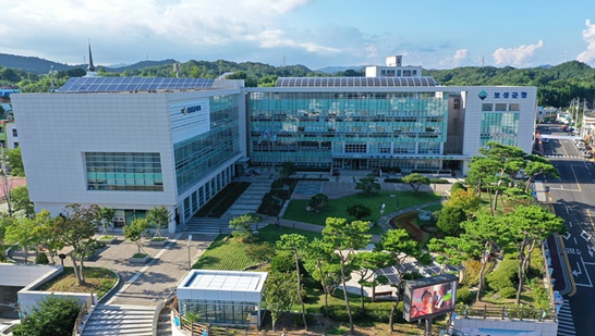 전남 보성군청 전경