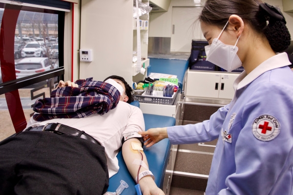 코로나19 극복을 위한 임직원 헌혈행사