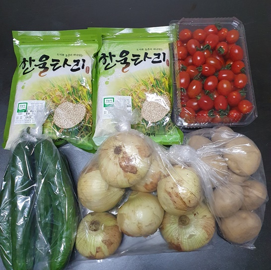 영암군이 준비한 친환경꾸러미