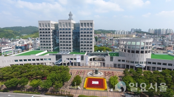 진주시청 전경