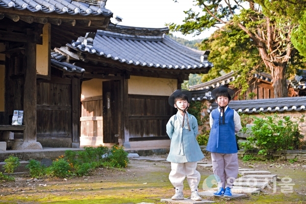 산청군 단성면 남사예담촌 한복입기 체험