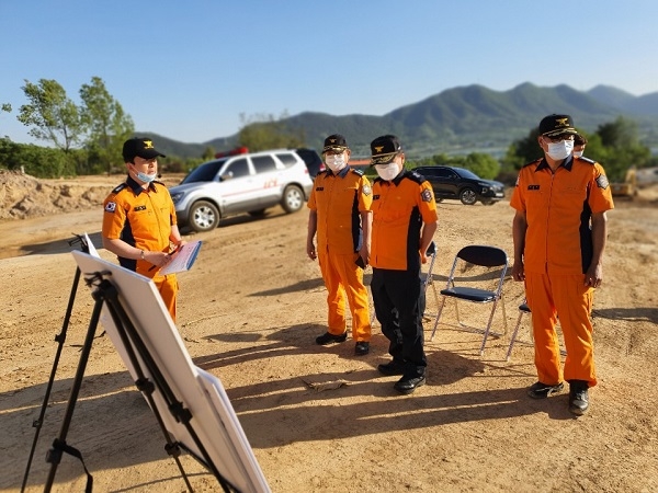 ‘동해안 119 특수구조단’건립부지 현장확인.