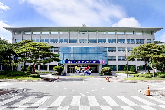 전남 진도군청 전경