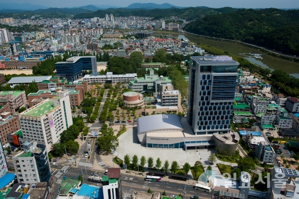 경남과기대 칠암 캠퍼스 전경
