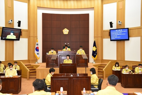 경산시의회 제219회 제1차 정례회 개회.