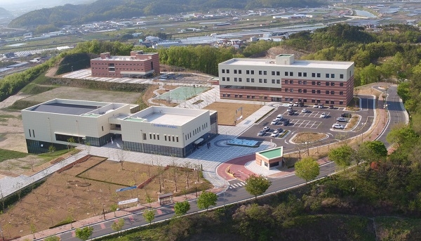 한국폴리텍대학  로봇 캠퍼스(영천) 전경.