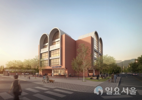 조리읍 행정복지센터 신축 투시도