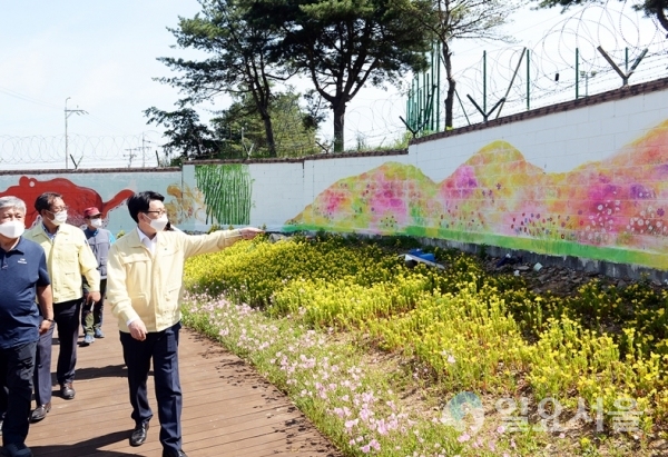 월롱면 덕은리 마을정원 현장방문
