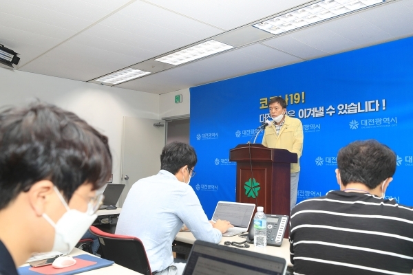 이강혁 보건복지국장 코로나19 관련 기자 브리핑