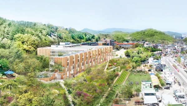 2020 프리츠커상을 수상한 그래프턴 아키텍츠(Grafton Architects)와 공간그룹이 협업해 설계한 작품이 선정