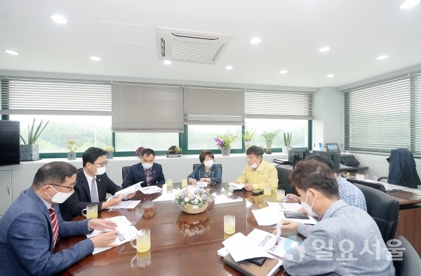 파주시의회, 문산정수장 방문