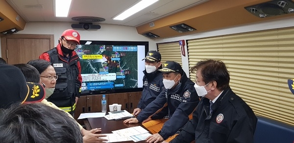 경북도소방본부가 올해 1월부터 24시간 출동 가능한 긴급대응지원팀을 설치․운영하고 있다.