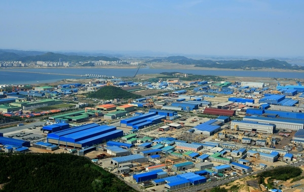 전남 영암군 대불산업단지 전경