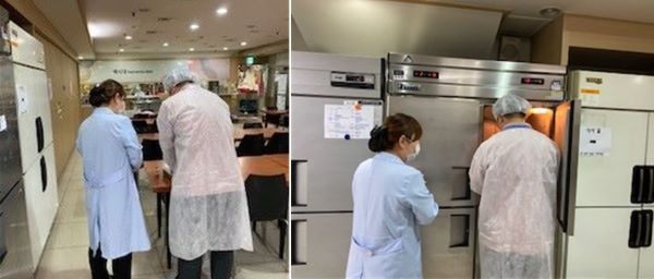 학원내 식중독 예방을 위한 특별점검 실시
