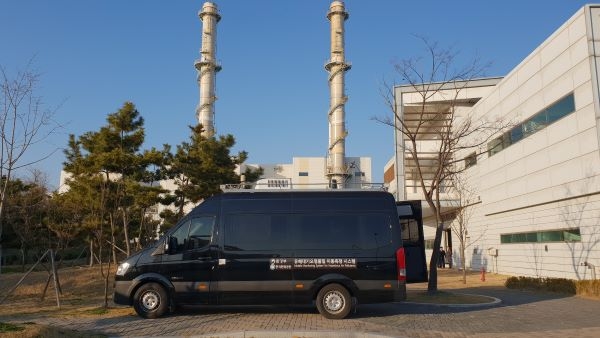 연수구, 유효 데이터 활용 게릴라성 악취 잡는다(사진=유해대기오염물질 이동측정 시스템 차량)
