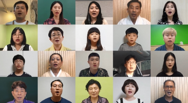 대덕구, ‘#광복절’, ‘#덕분에’... 청사를 수놓은 대형 현수막