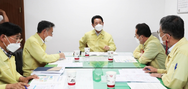 순천시 코로나 19 확진자 발생 상황점검2