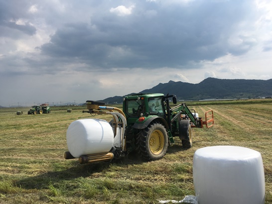 보성군 조사료 경영체 협의회가 구례군에 조사료 220톤 기부했다.