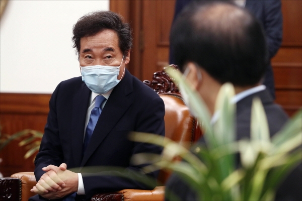 박병석 의장 예방하는 이낙연 신임 당 대표[뉴시스]