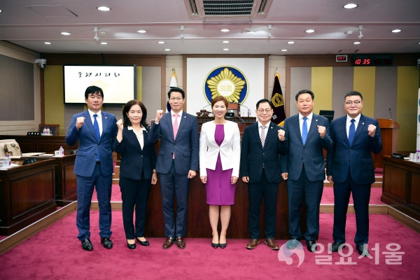 포천시의회, 제5대 후반기 사진