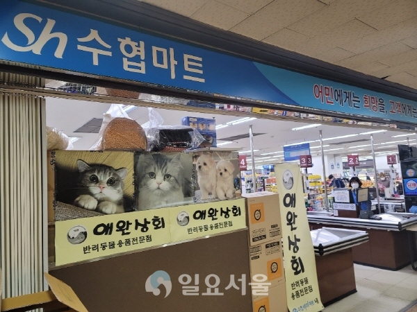 수협 바다마트 노량진점 매장 입구 [일요서울]