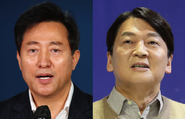 오세훈 안철수 [뉴시스]