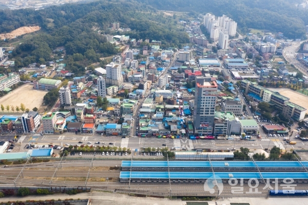 덕정역 전경