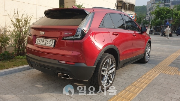 캐딜락 XT4 시승. [이창환 기자]
