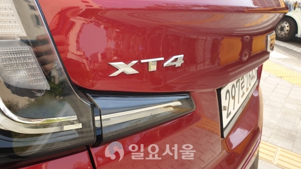 캐딜락 XT4 시승. [이창환 기자]