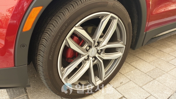 캐딜락 XT4 시승. [이창환 기자]