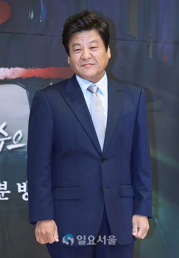 드라마 미스마 복수의 여신 제작발표회에 참석한 성지루