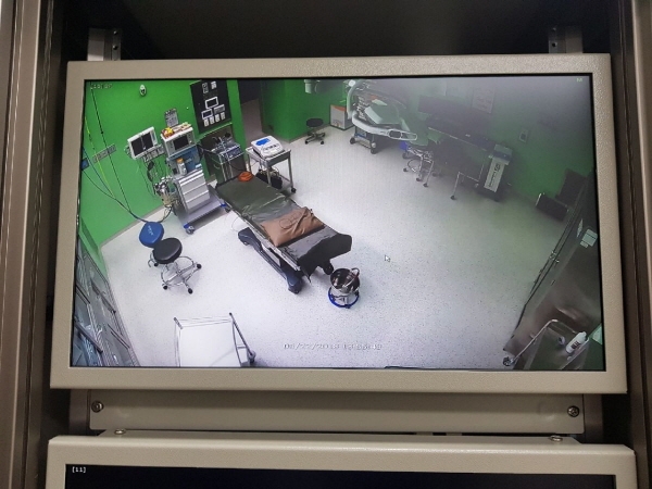 경기도 안성시에 위치한 공공의료원 '안성병원' CCTV 화면 [뉴시스]