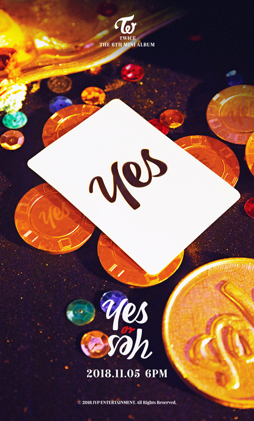 트와이스 'YES or YES' 티저 이미지