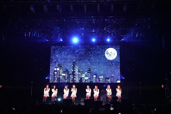 첫 일본 단독 콘서트를 성황리에 마무리한 구구단 [사진=젤리피쉬 제공]